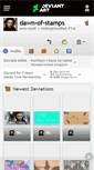 Mobile Screenshot of dawn-of-stamps.deviantart.com