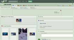 Desktop Screenshot of jake-arnold.deviantart.com