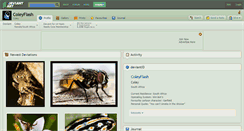 Desktop Screenshot of coleyflash.deviantart.com