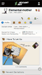 Mobile Screenshot of elemental-mother.deviantart.com