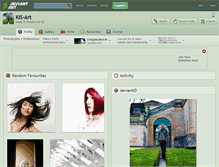 Tablet Screenshot of kis-art.deviantart.com