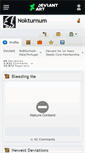 Mobile Screenshot of nokturnum.deviantart.com