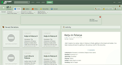 Desktop Screenshot of gf-1.deviantart.com