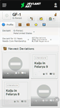 Mobile Screenshot of gf-1.deviantart.com