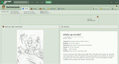 Desktop Screenshot of darkstampede.deviantart.com