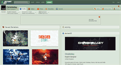 Desktop Screenshot of chrisholley.deviantart.com