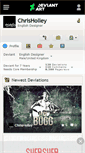 Mobile Screenshot of chrisholley.deviantart.com