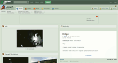 Desktop Screenshot of jensert.deviantart.com