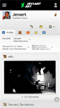 Mobile Screenshot of jensert.deviantart.com