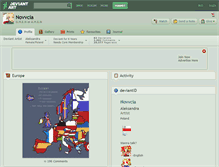 Tablet Screenshot of novvcia.deviantart.com