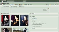 Desktop Screenshot of ameliadolore.deviantart.com