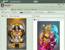 Tablet Screenshot of jesonite.deviantart.com
