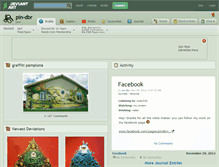 Tablet Screenshot of pin-dbr.deviantart.com