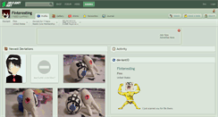 Desktop Screenshot of finteresting.deviantart.com