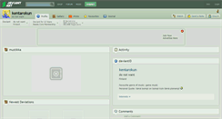 Desktop Screenshot of kentarokun.deviantart.com