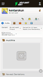 Mobile Screenshot of kentarokun.deviantart.com