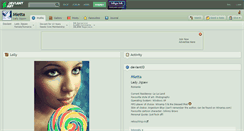 Desktop Screenshot of mietta.deviantart.com