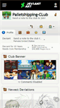 Mobile Screenshot of palletshipping-club.deviantart.com