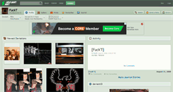 Desktop Screenshot of fuckt.deviantart.com