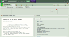 Desktop Screenshot of missleanne.deviantart.com