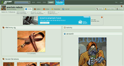 Desktop Screenshot of anechoic-nebula.deviantart.com