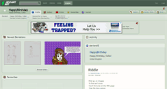 Desktop Screenshot of happybirthday.deviantart.com