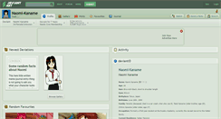 Desktop Screenshot of naomi-kaname.deviantart.com