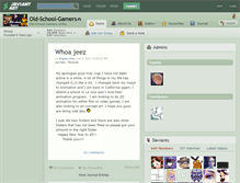 Tablet Screenshot of old-school-gamers.deviantart.com