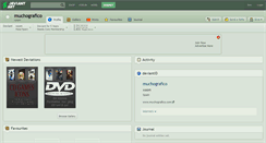 Desktop Screenshot of muchografico.deviantart.com