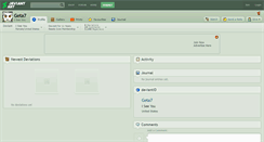 Desktop Screenshot of geta7.deviantart.com