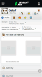 Mobile Screenshot of geta7.deviantart.com