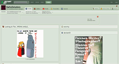 Desktop Screenshot of darkxdelusions.deviantart.com