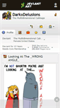 Mobile Screenshot of darkxdelusions.deviantart.com