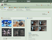 Tablet Screenshot of iludov.deviantart.com