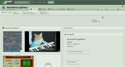 Desktop Screenshot of mariowarioluigiwalui.deviantart.com