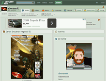 Tablet Screenshot of abonannit.deviantart.com