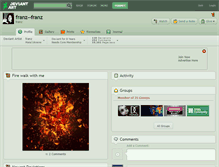 Tablet Screenshot of franz--franz.deviantart.com