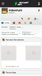 Mobile Screenshot of indeed-plz.deviantart.com