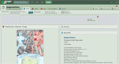 Desktop Screenshot of megamanneos.deviantart.com