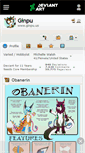 Mobile Screenshot of ginpu.deviantart.com