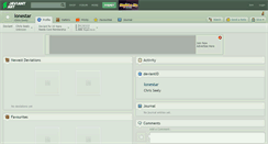 Desktop Screenshot of lonestar.deviantart.com
