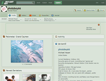 Tablet Screenshot of photoboy66.deviantart.com