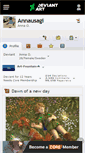 Mobile Screenshot of annausagi.deviantart.com