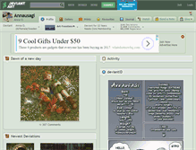 Tablet Screenshot of annausagi.deviantart.com