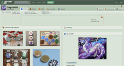 Desktop Screenshot of dragonmists.deviantart.com