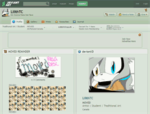 Tablet Screenshot of lilithtc.deviantart.com