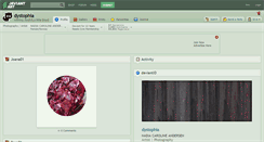Desktop Screenshot of dystophia.deviantart.com