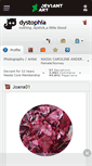 Mobile Screenshot of dystophia.deviantart.com