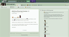 Desktop Screenshot of mishima-group.deviantart.com