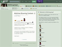 Tablet Screenshot of mishima-group.deviantart.com